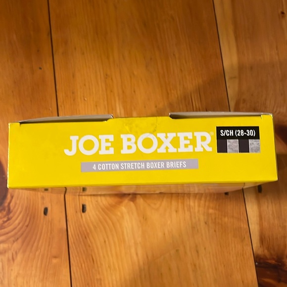 Joe Boxer cotton stretch briefs 4 cotton stretch briefs small 28 to 30” waist - Picture 2 of 7